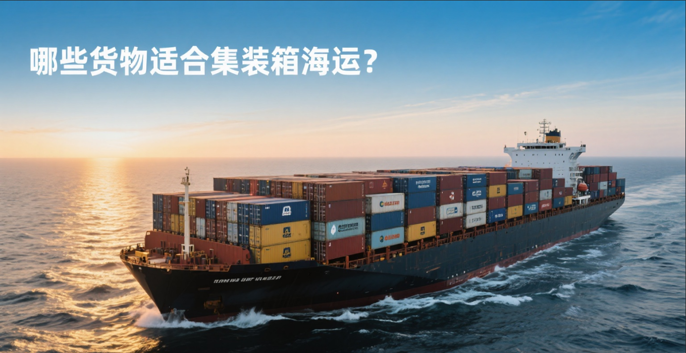哪些货物适合集装箱海运？？？？？？