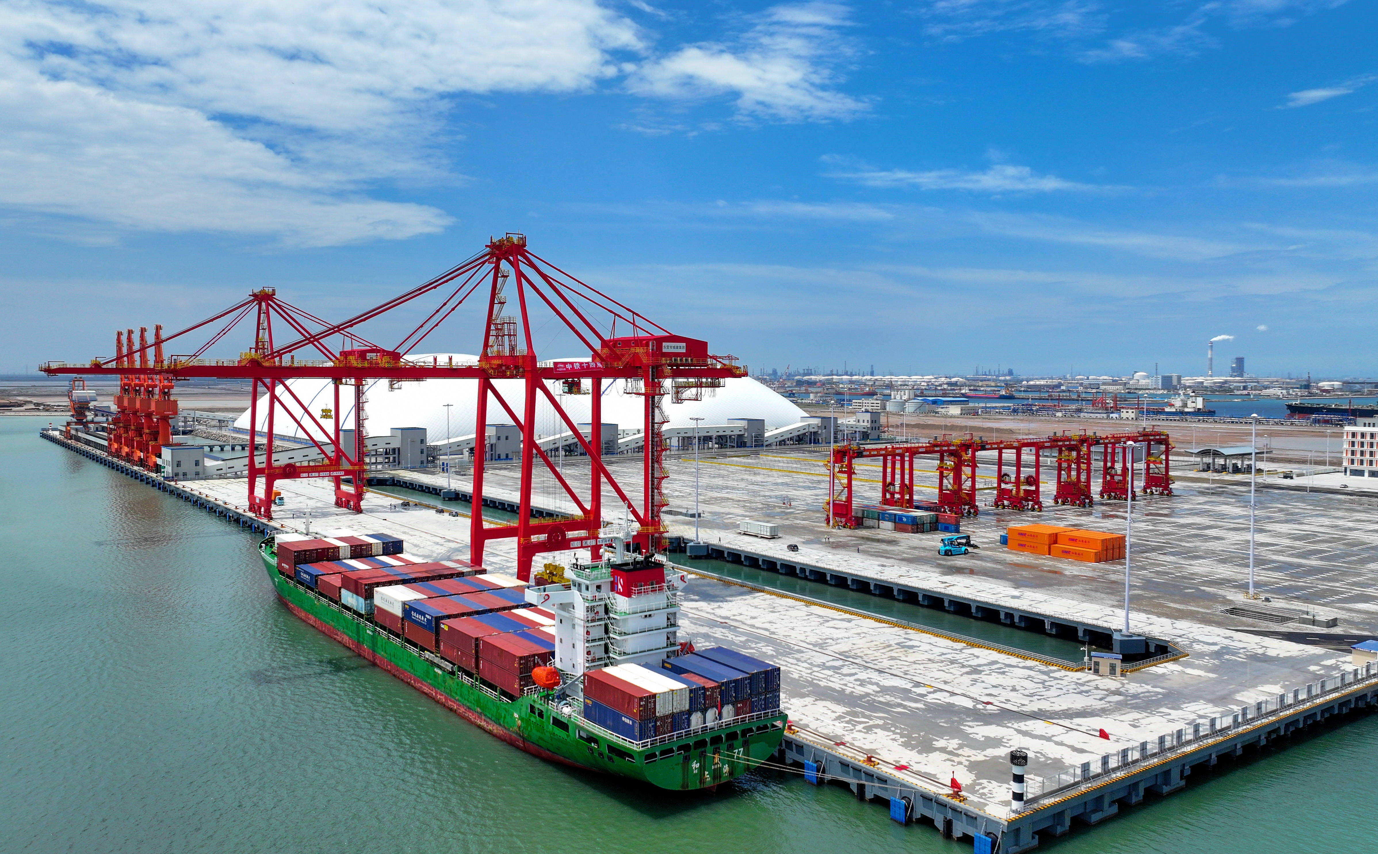东营海运物流全攻略：依托亿吨大港，，开启南北物流新通道